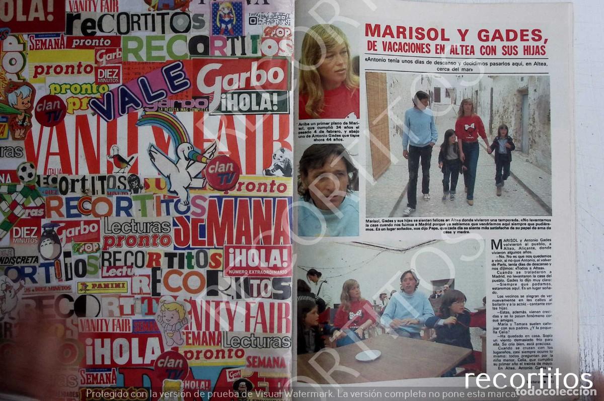 M&uacute;sica de colecci&oacute;n: MARISOL ANTONIO GADES - Foto 1