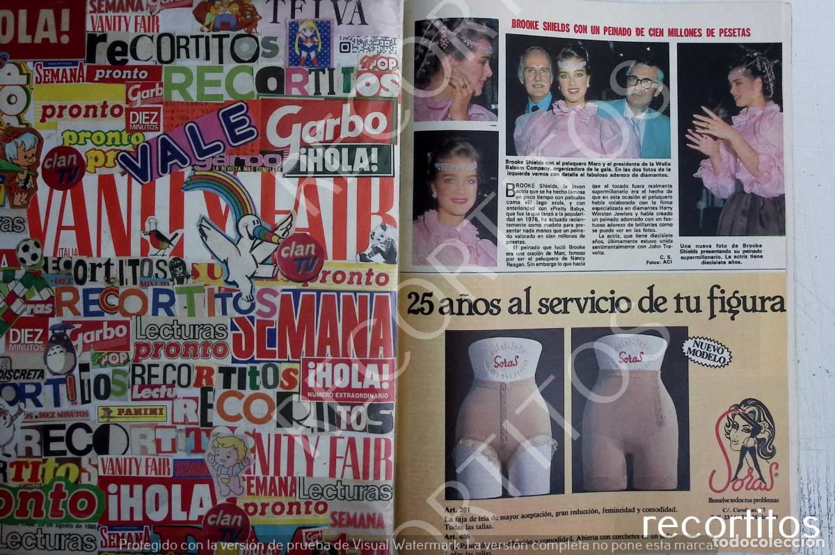 M&uacute;sica de colecci&oacute;n: BROOKE SHIELDS SORAS LENCERIA