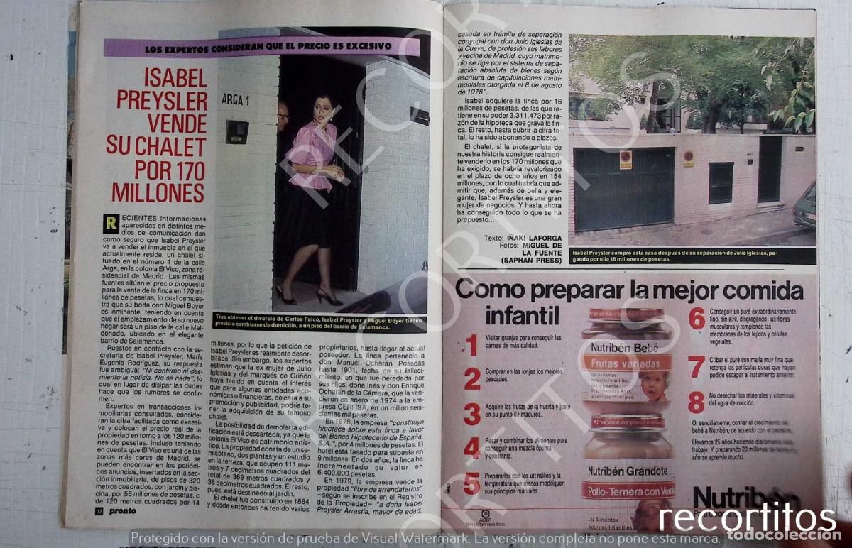 M&uacute;sica de colecci&oacute;n: ISABEL PREYSLER