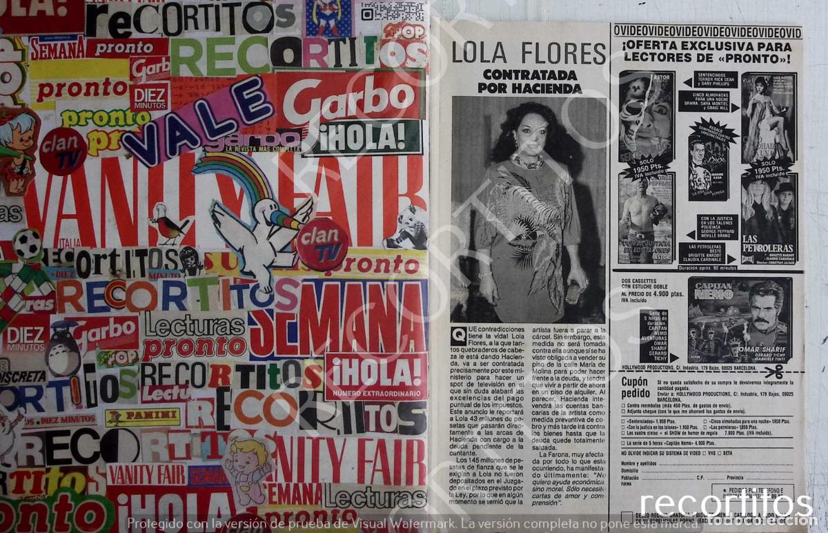 Collectible Music: SARA MONTIEL EN VHS LOLA FLORES OMAR SHARIFF CAPITAN NEMO