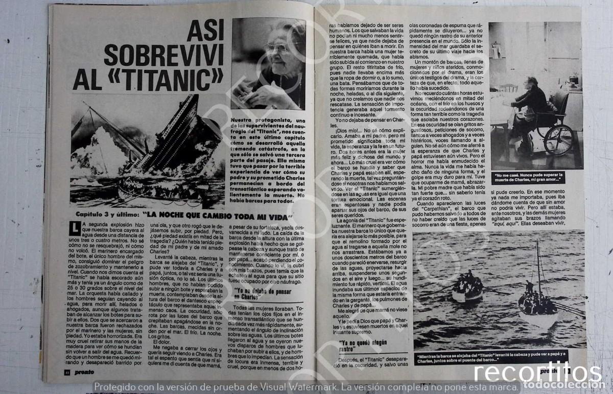 Collectible Music: ASI SOBREVIVI AL TITANIC CAPITULO 3