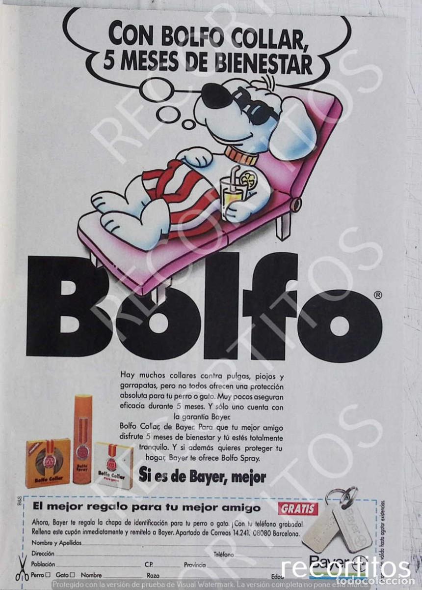 Musiksammlung: BAYER BOLFO ANUNCIO PUBLICIDAD