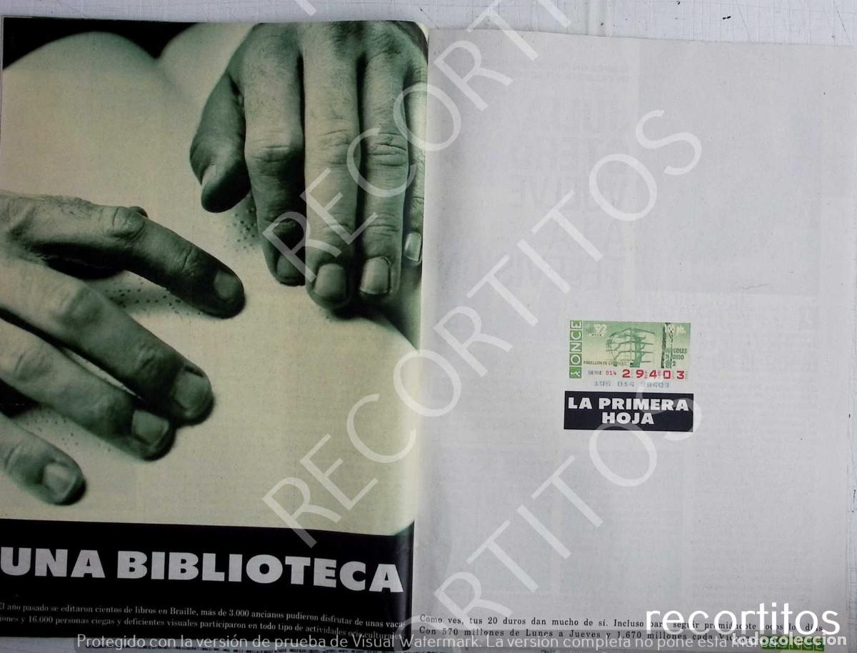 M&uacute;sica de colecci&oacute;n: LA ONCE ANUNCIO PUBLICIDAD