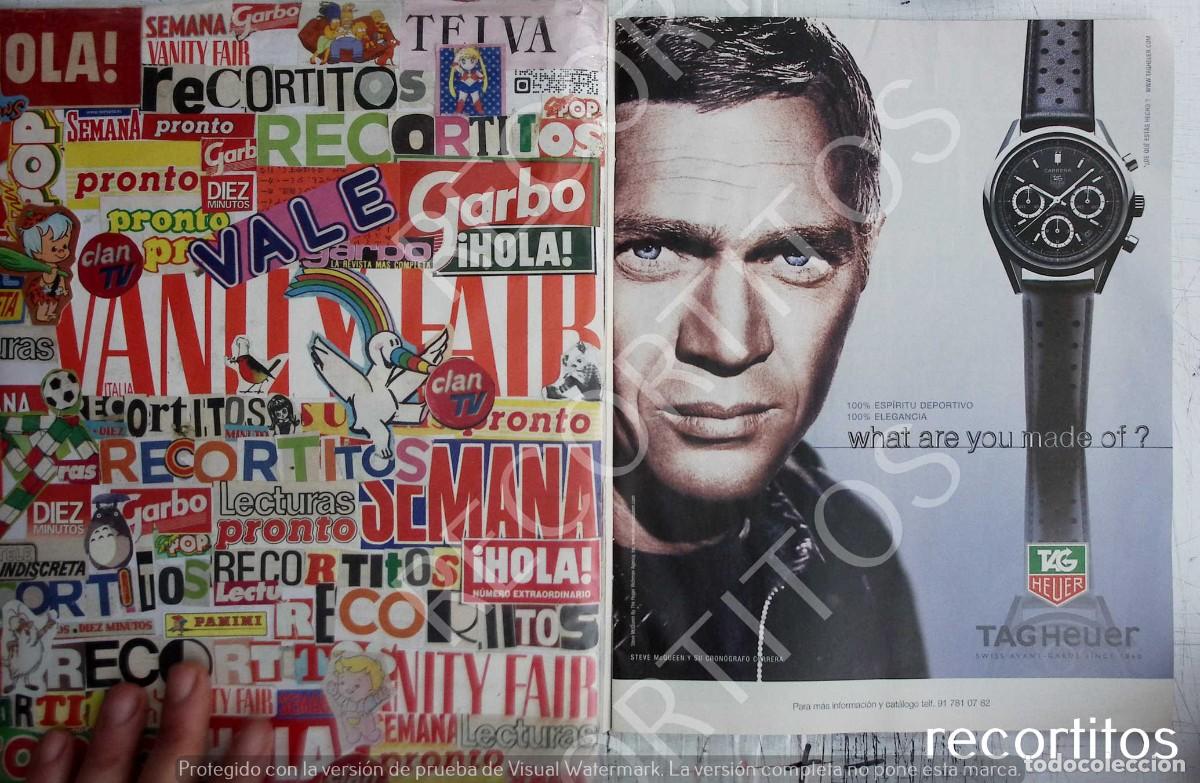 Musique de collection: FAMOSOS EN LA PUBLICIDAD steve mcqueen anuncio tag heuer