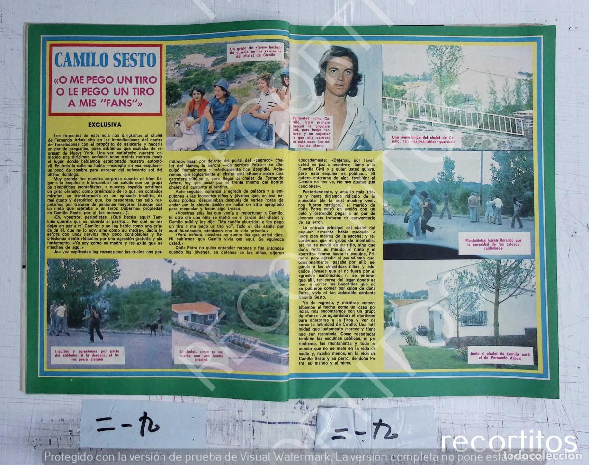 M&uacute;sica de cole&ccedil;&atilde;o: CAMILO SESTO