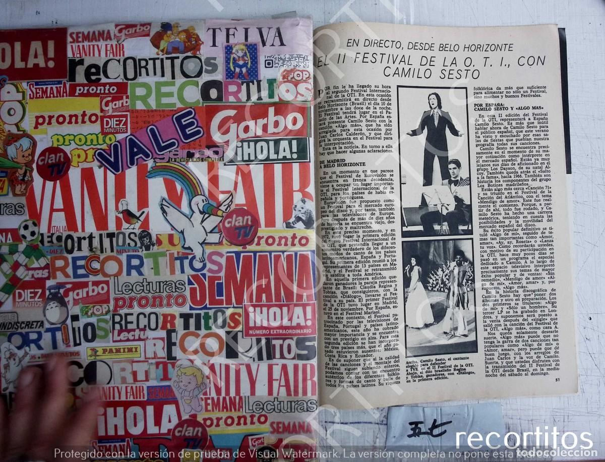 M&uacute;sica de colecci&oacute;n: CAMILO SESTO EN LA OTI LUIS AGUILE