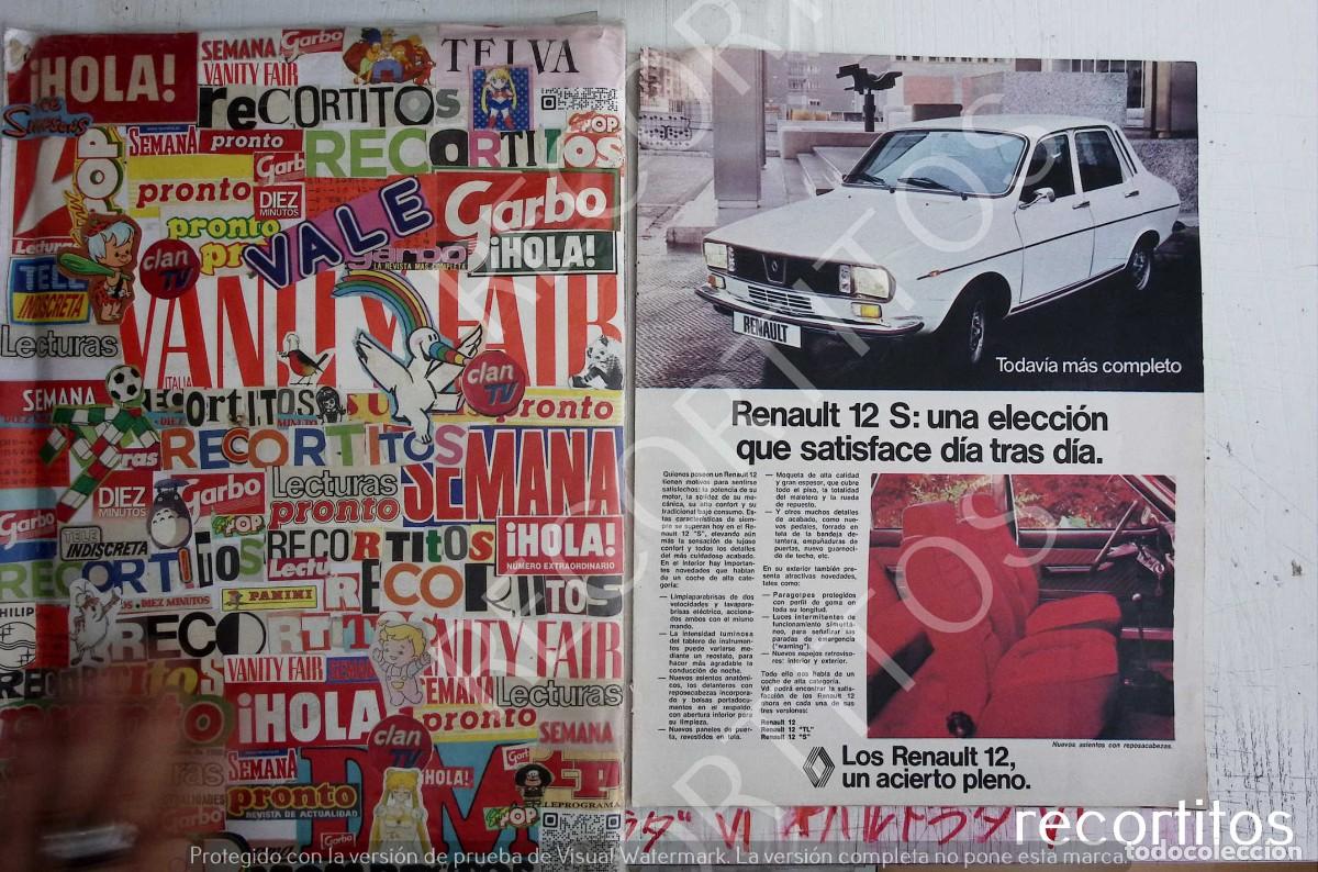 Musica di collezione: renault 12 anuncio publicidad