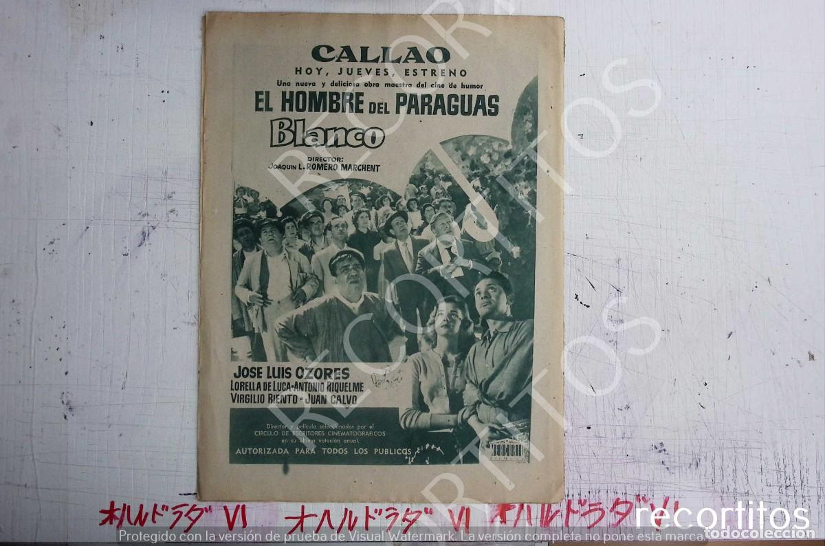Musique de collection: JOSE LUIS OZORES EL HOMBRE DEL PARAGUAS BLANCO