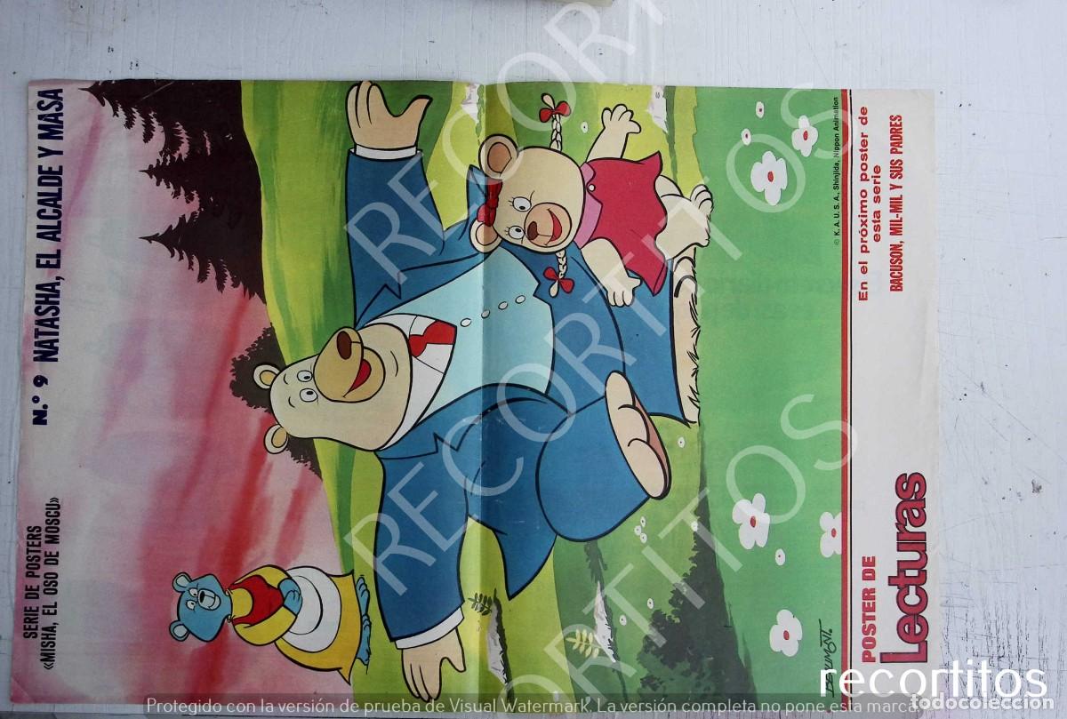 M&uacute;sica de colecci&oacute;n: POSTER LECTURAS EL OSO MISHA N 9 PATES LA PIARA