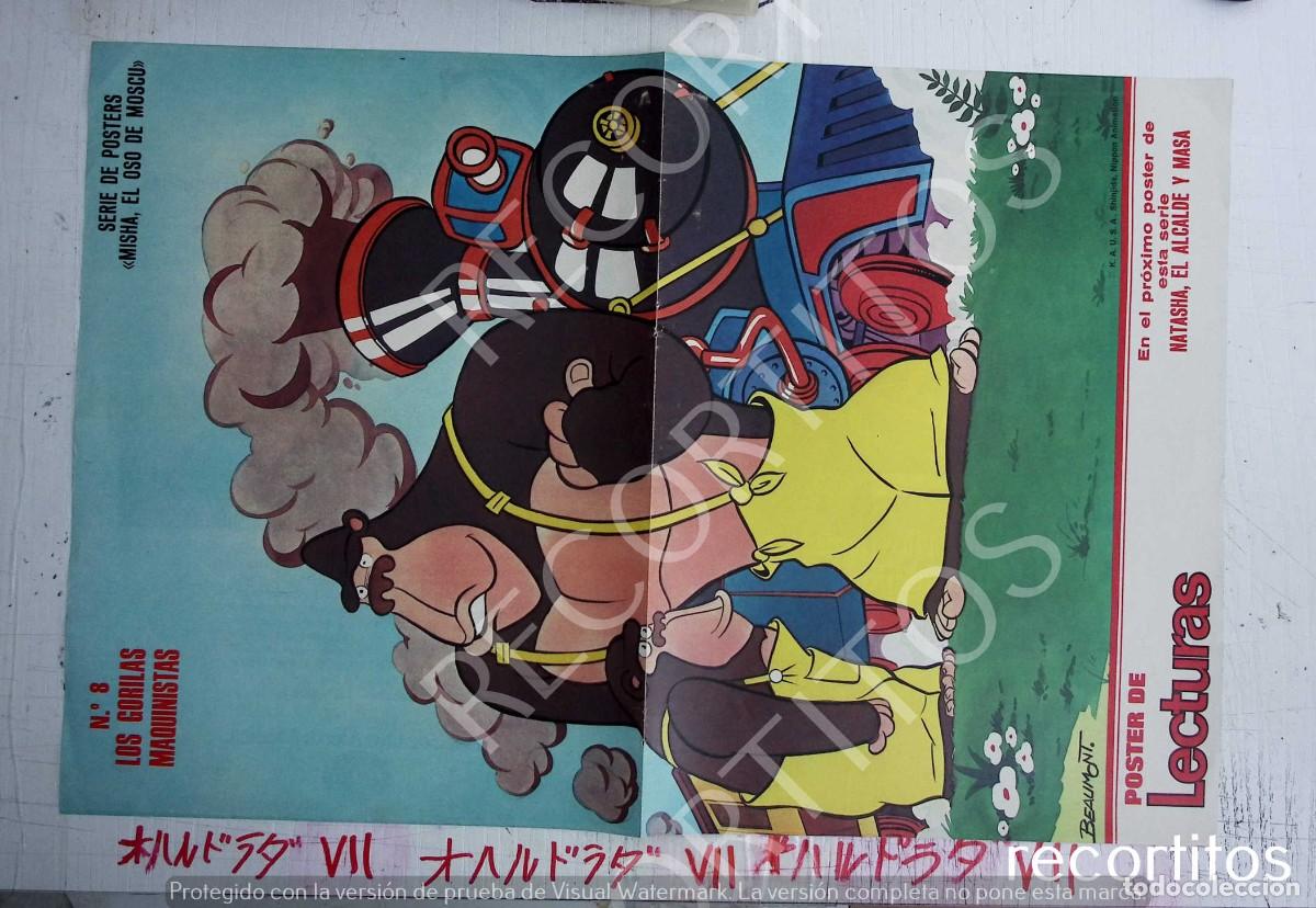 M&uacute;sica de colecci&oacute;n: POSTER LECTURAS EL OSO MISHA N 8