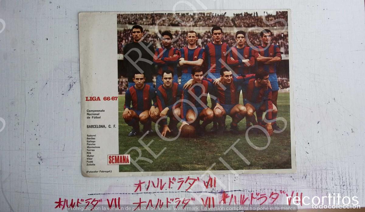 Collectible Music: BARCELONA LIGA 66 67 SEMANA