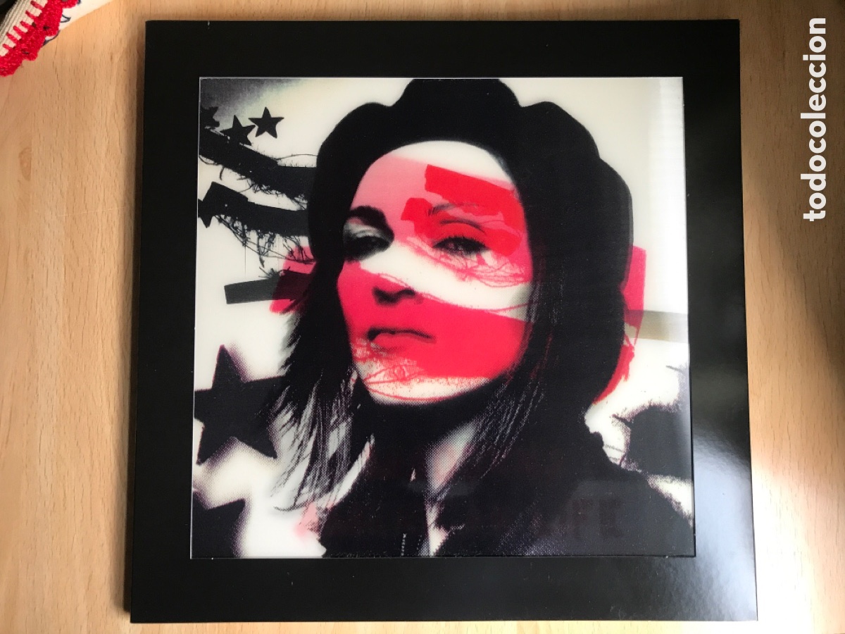 M&uacute;sica de colecci&oacute;n: MADONNA - American life- portada hologr&aacute;fica 3D 20 aniversario Edit lujo limitada 2023