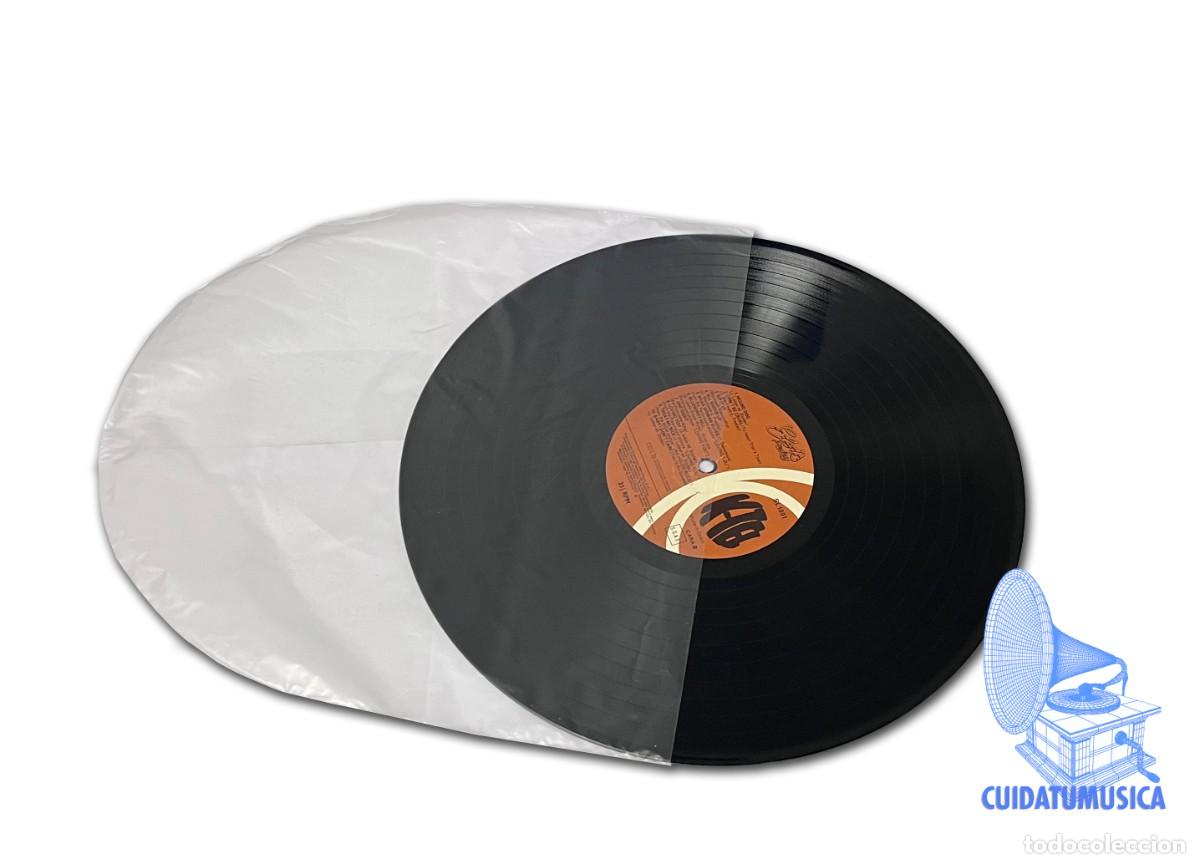 Musica di collezione: LOTE 50 FUNDAS INTERIORES ANTIESTATICAS PARA VINILO LP Y MAXI -REDONDAS- LAS DE TODA LA VIDA