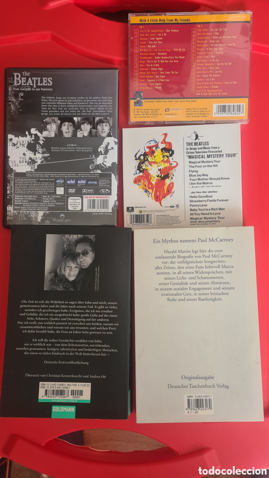M&uacute;sica de colecci&oacute;n: Set Beatles, discos, DVD, libros - Foto 2