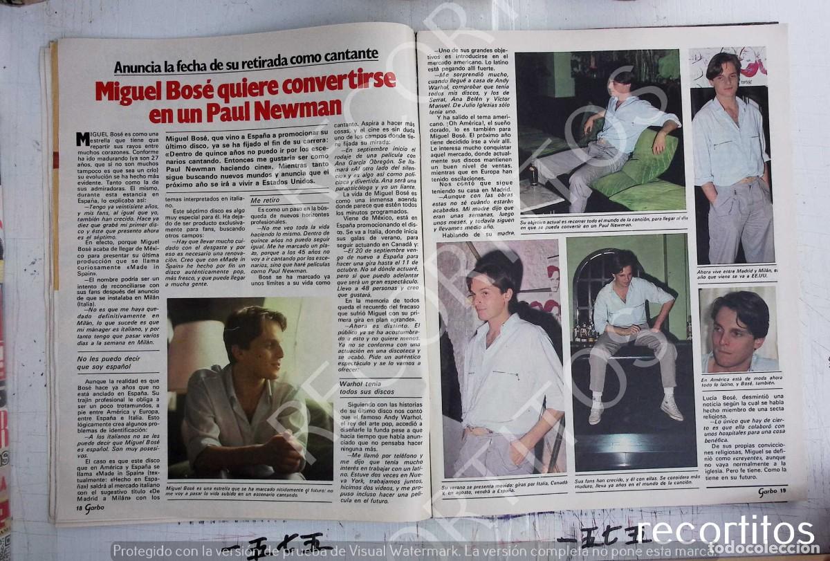 M&uacute;sica de colecci&oacute;n: miguel bose