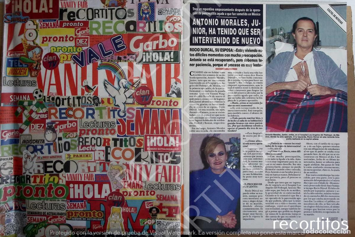 M&uacute;sica de colecci&oacute;n: ROCIO DURCAL ANTONIO MORALES JUNIOR