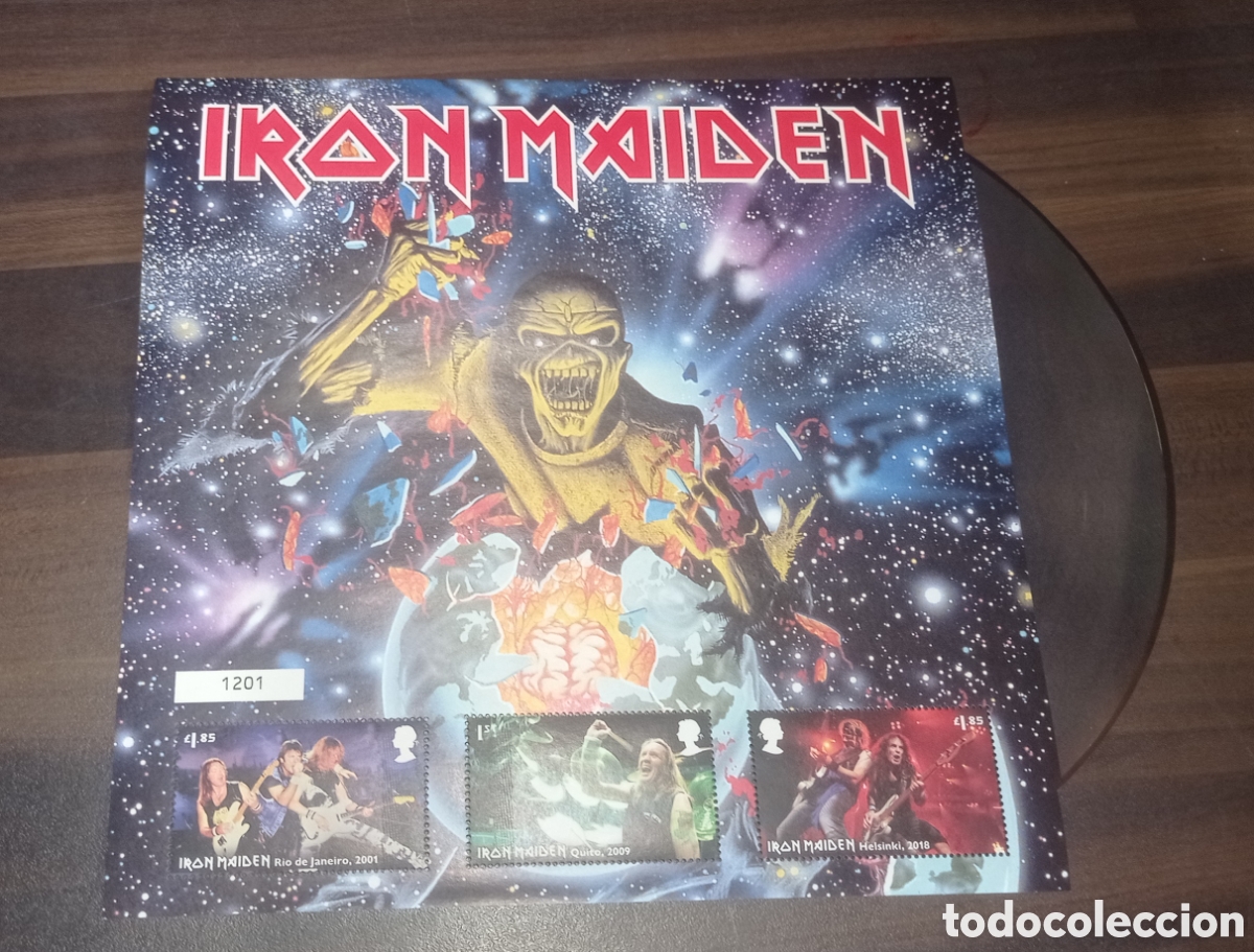 M&uacute;sica de colecci&oacute;n: 3 Sellos de IRON MAIDEN variados - Nuevos