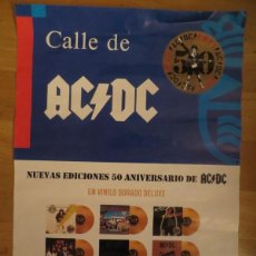 Música de colección: AC/DC: POSTER DE TIENDA- ESPAÑA 2024 !!!!!