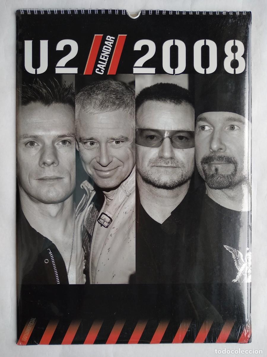 M&uacute;sica de colecci&oacute;n: U2. CALENDARIO 2008. DIN A-3.