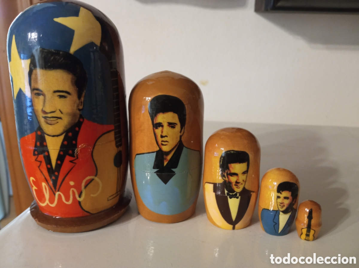 M&uacute;sica de colecci&oacute;n: Matrioska Elvis Presley - Foto 1