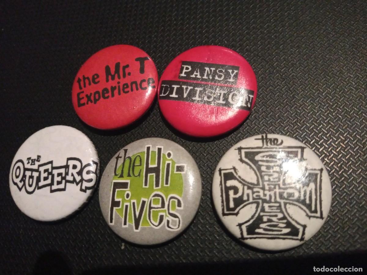 Collectible Music: LOTE DE CHAPAS DEL SELLO LOOKOUT RECORDS.