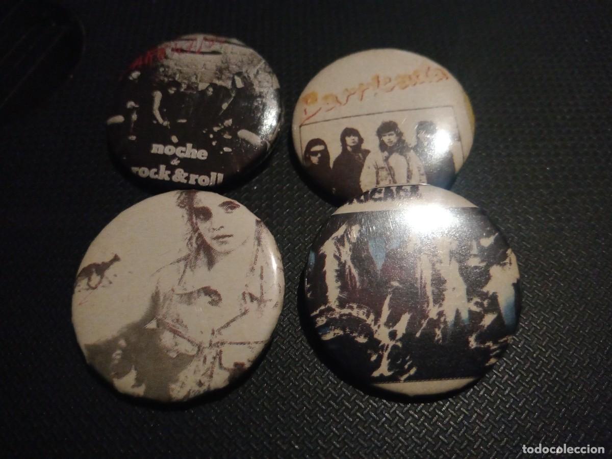 Collectible Music: BARRICADA - LOTE DE 4 CHAPAS.