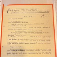Música de colección: CONTRATO MUSICAL DE JOSÉ GUARDIOLA 1964 VILASAR DE MAR BARCELONA.