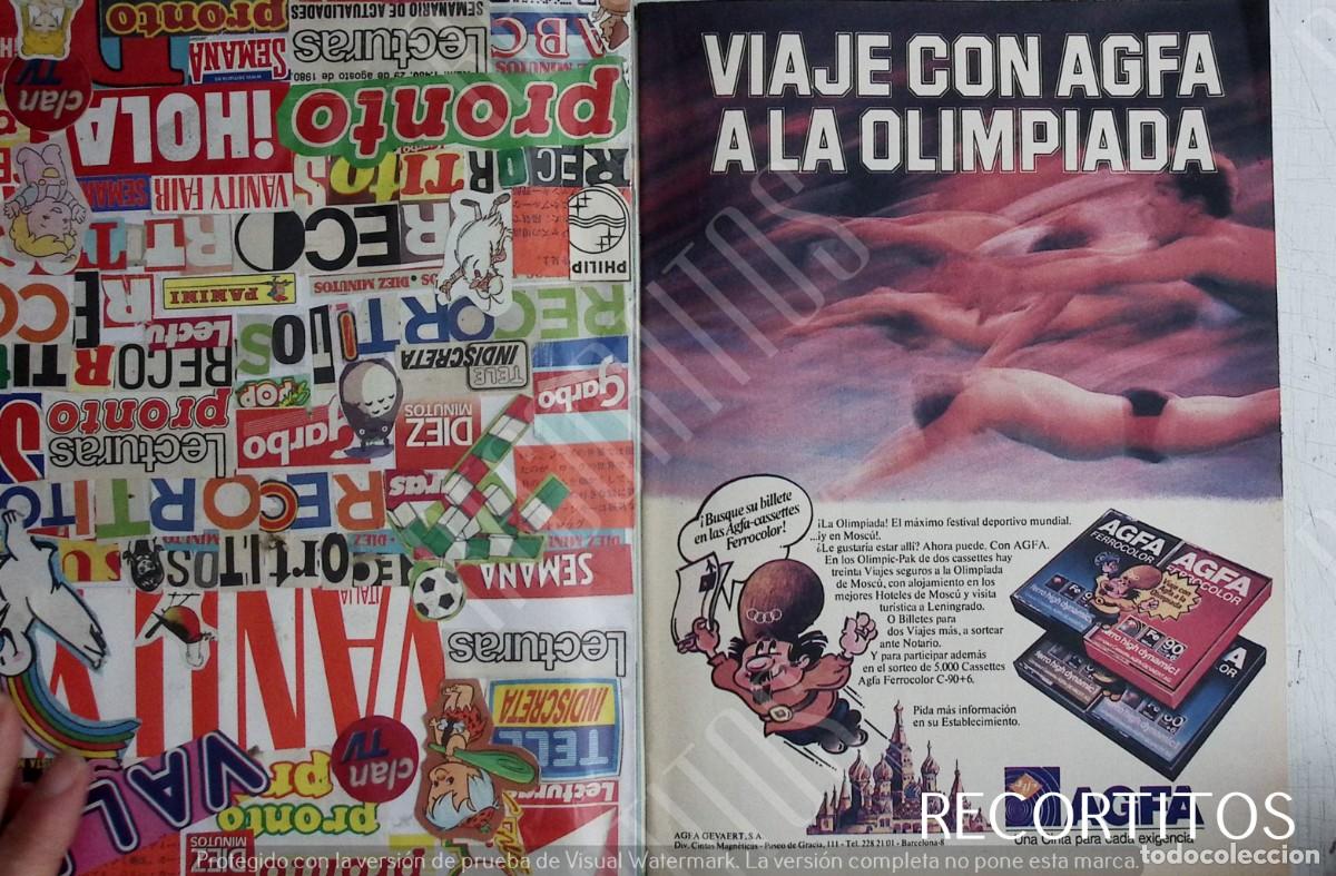 Collectible Music: AGFA CASET CASETTES ANUNCIO PUBLICIDAD