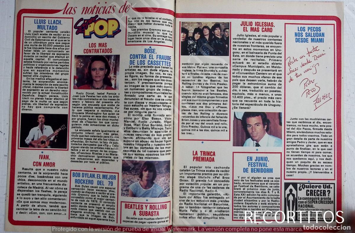 Collectible Music: MIGUEL BOSE JULIO IGLESIAS ROCIO DURCAL THE ROLLING STONES LLUIS LLACH