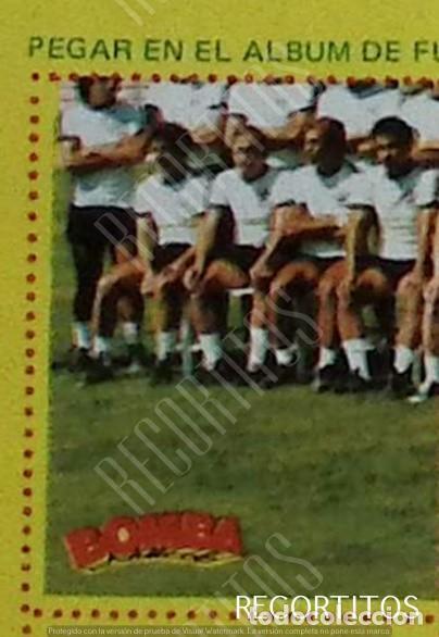 Musica di collezione: CROMO BOMBA FUTBOL BURGOS 220