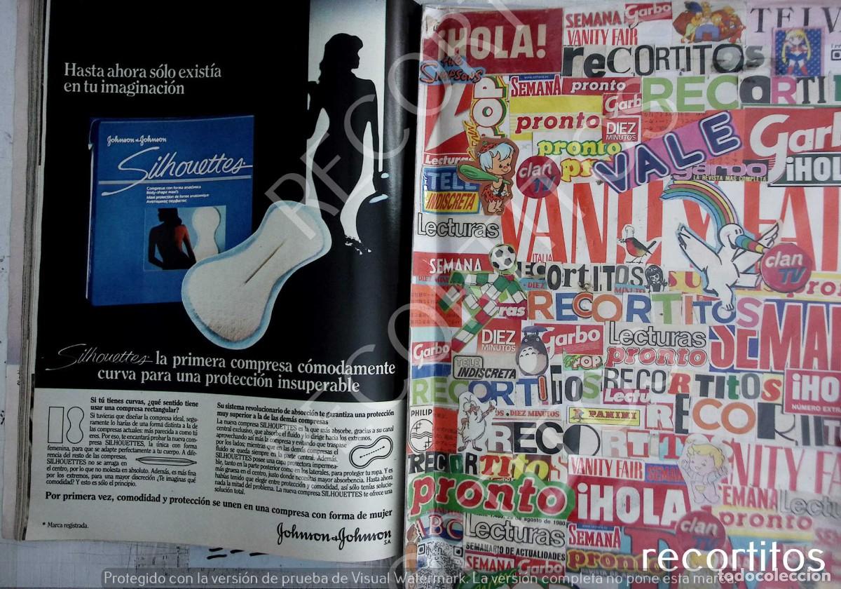 Collectible Music: SILHOUETTES COMPRESAS TAMPAX ANUNCIO PUBLICIDAD