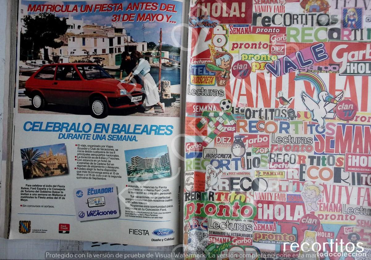 Collectible Music: ford fiesta BALEARES anuncio publicidad