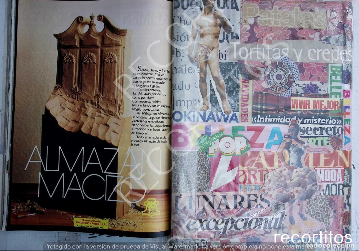 Collectible Music: ALMAZAN MACIZOS MUEBLES ANUNCIO PUBLICIDAD