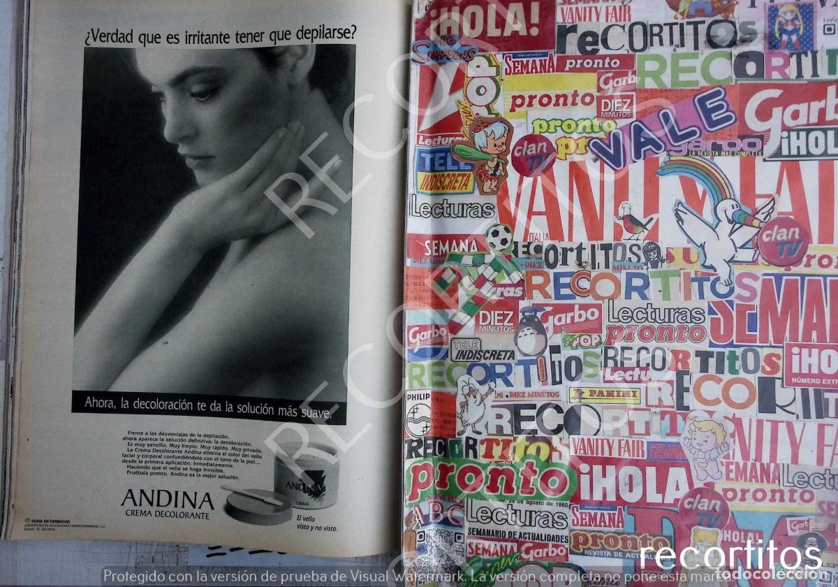 Collectible Music: andina crema decolorante anuncio publicidad