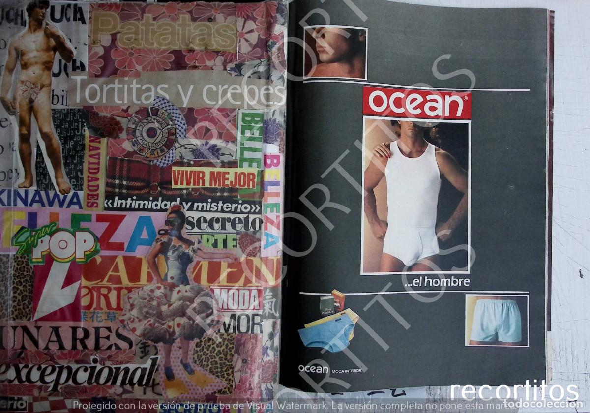 Collectible Music: ocean camiseta braslip calzoncillos slips anuncio publicidad