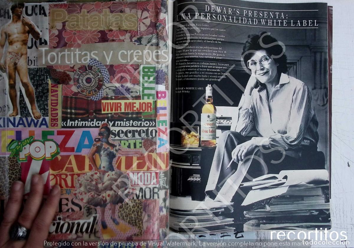 Collectible Music: white label whisky anuncio publicidad