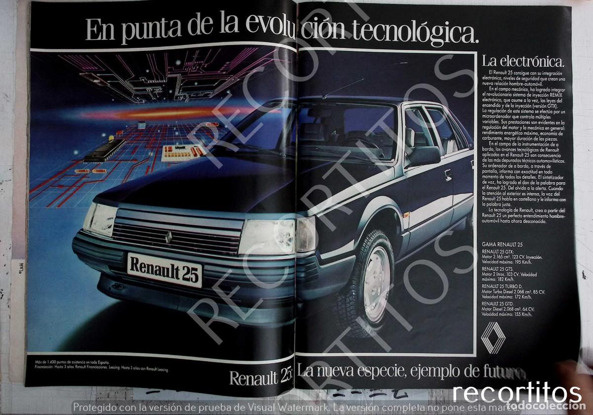 M&uacute;sica de colecci&oacute;n: RENAULT 25 ANUNCIO PUBLICIDAD - Foto 1