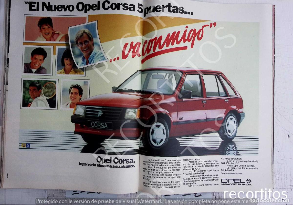 Musica di collezione: OPEL CORSA ANUNCIO PUBLICIDAD