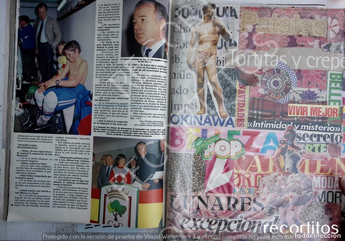 Collectible Music: don alfonso de borbon duque de cadiz carmen martinez bordiu rossi FRAN HOCKEY