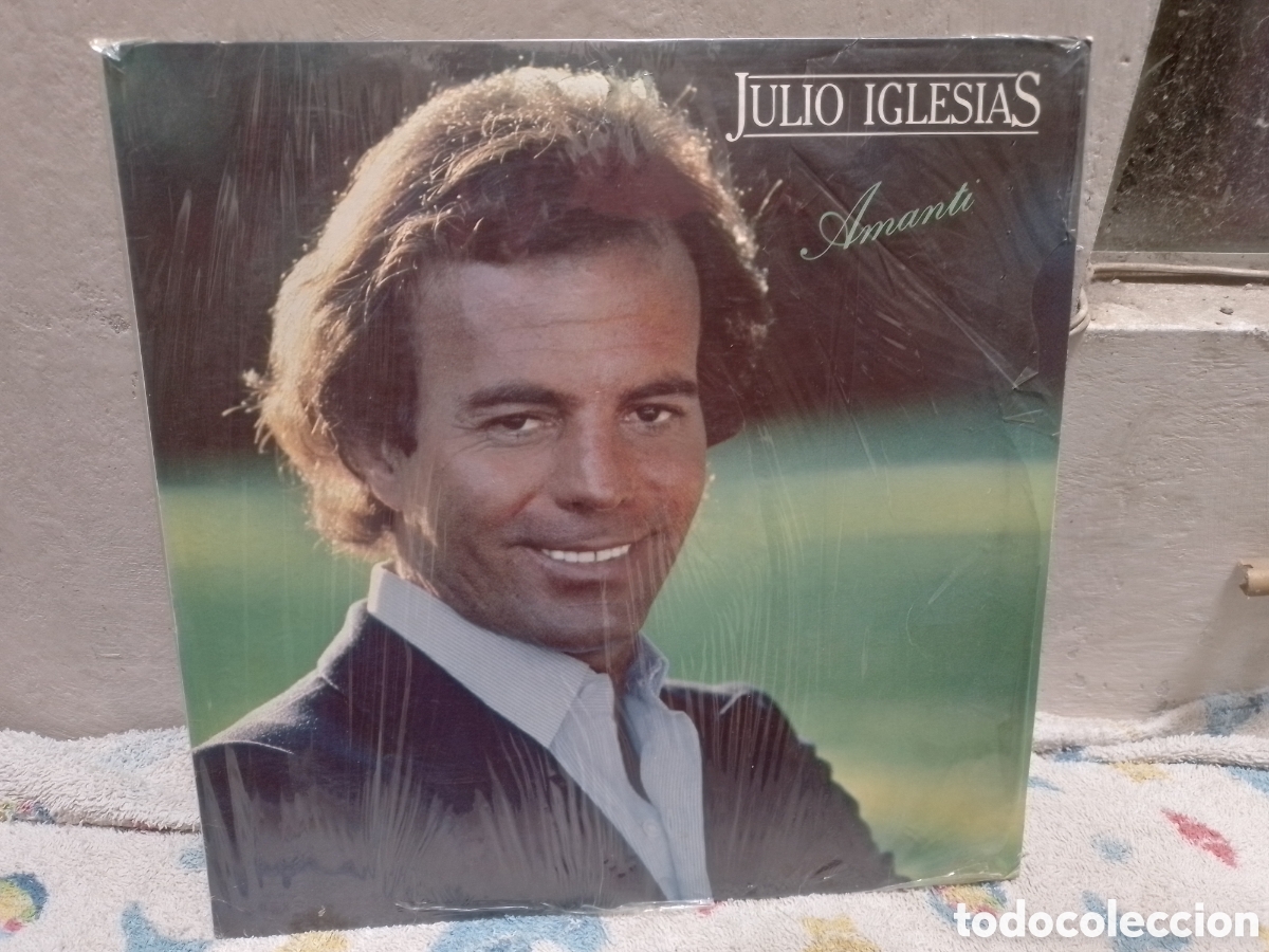 M&uacute;sica de colecci&oacute;n: Julio Iglesias LP Amanti mas Lote