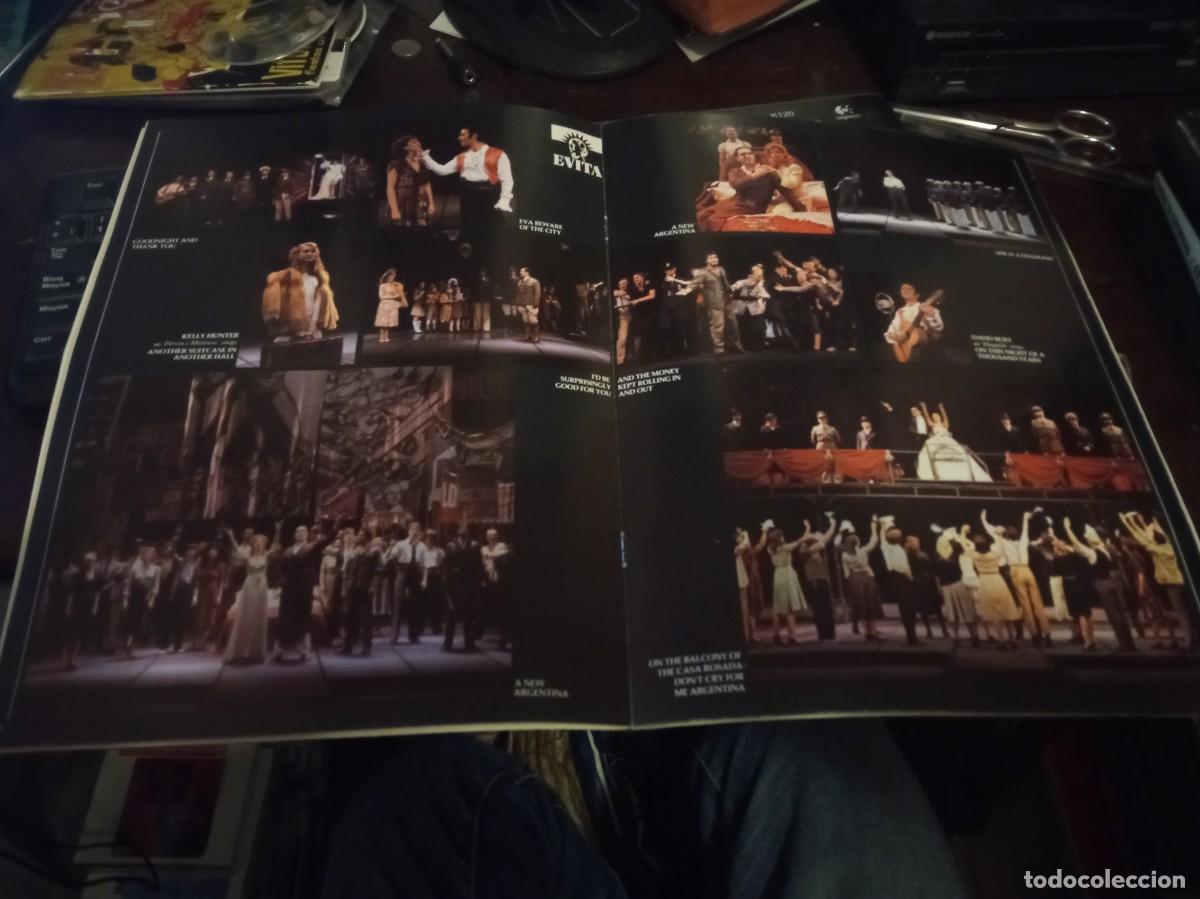 M&uacute;sica de colecci&oacute;n: Evita. Programa de mano del estreno en Londres 21 de junio de 1978 - Foto 4