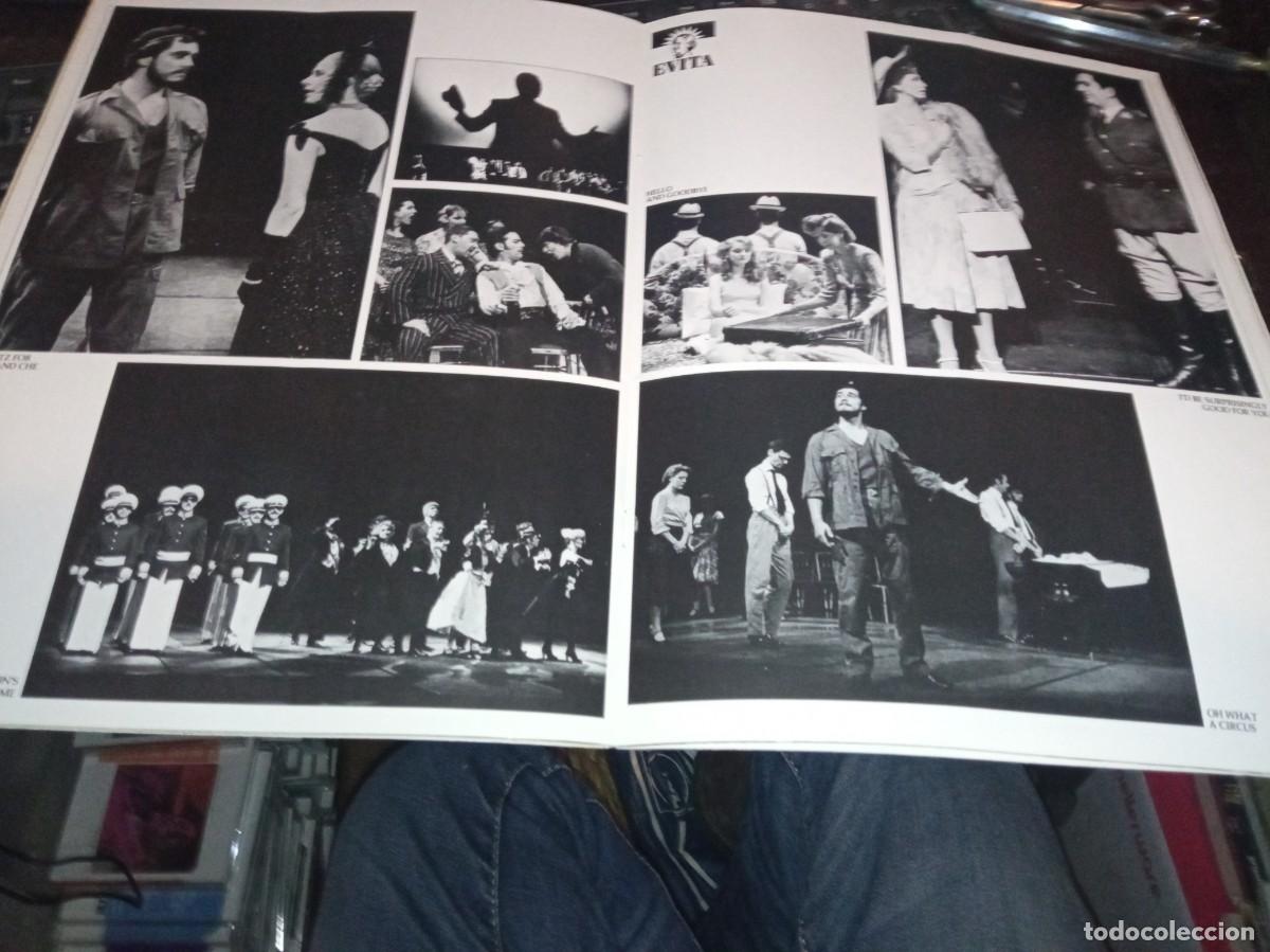M&uacute;sica de colecci&oacute;n: Evita. Programa de mano del estreno en Londres 21 de junio de 1978 - Foto 6