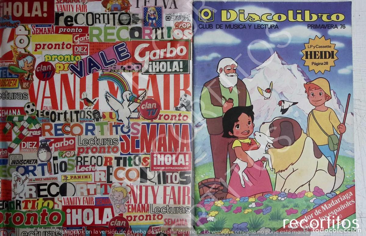 M&uacute;sica de colecci&oacute;n: RECORTE PORTADA HEIDI - Foto 1