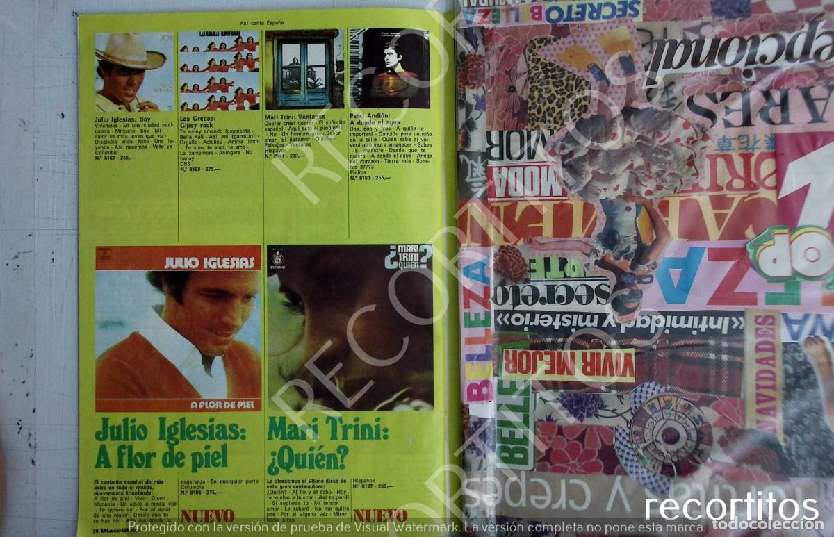 M&uacute;sica de colecci&oacute;n: JULIO IGLESIAS MARIA TRINI LAS GRECAS PATXI ANDION