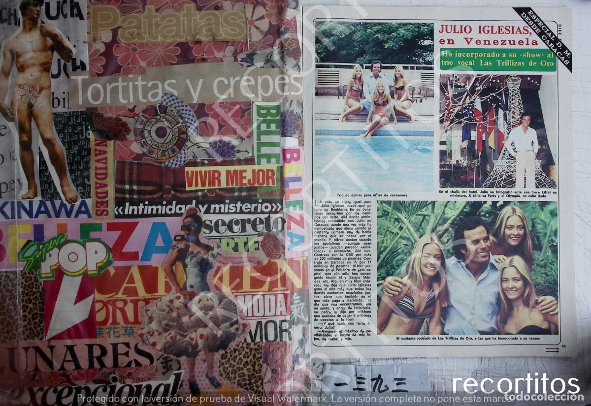 Collectible Music: MARIA EUGENIA JULIO IGLESIAS MISS VENEZUELA LAS TRILLIZAS DE ORO ROCIO DURCAL AGUSTIN TRIASLASOS
