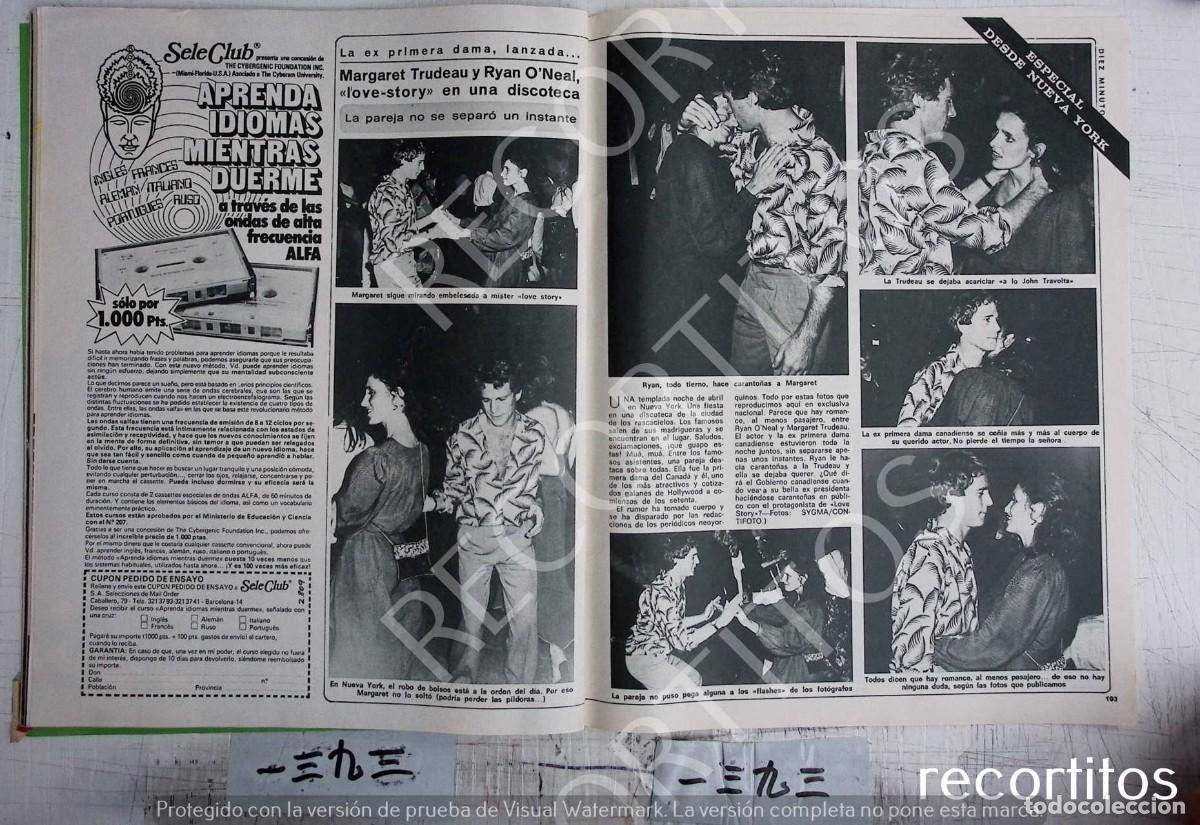 M&uacute;sica de cole&ccedil;&atilde;o: MARGARET TRUDEAU RYAN ONEAL