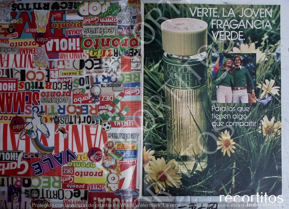 M&uacute;sica de cole&ccedil;&atilde;o: verte de puig anuncio publicidad