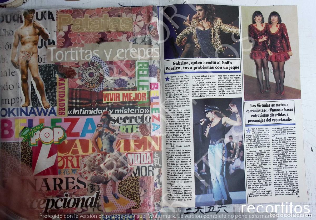 M&uacute;sica de colecci&oacute;n: SABRINA SALERNO LAS VIRTUDES - Foto 1