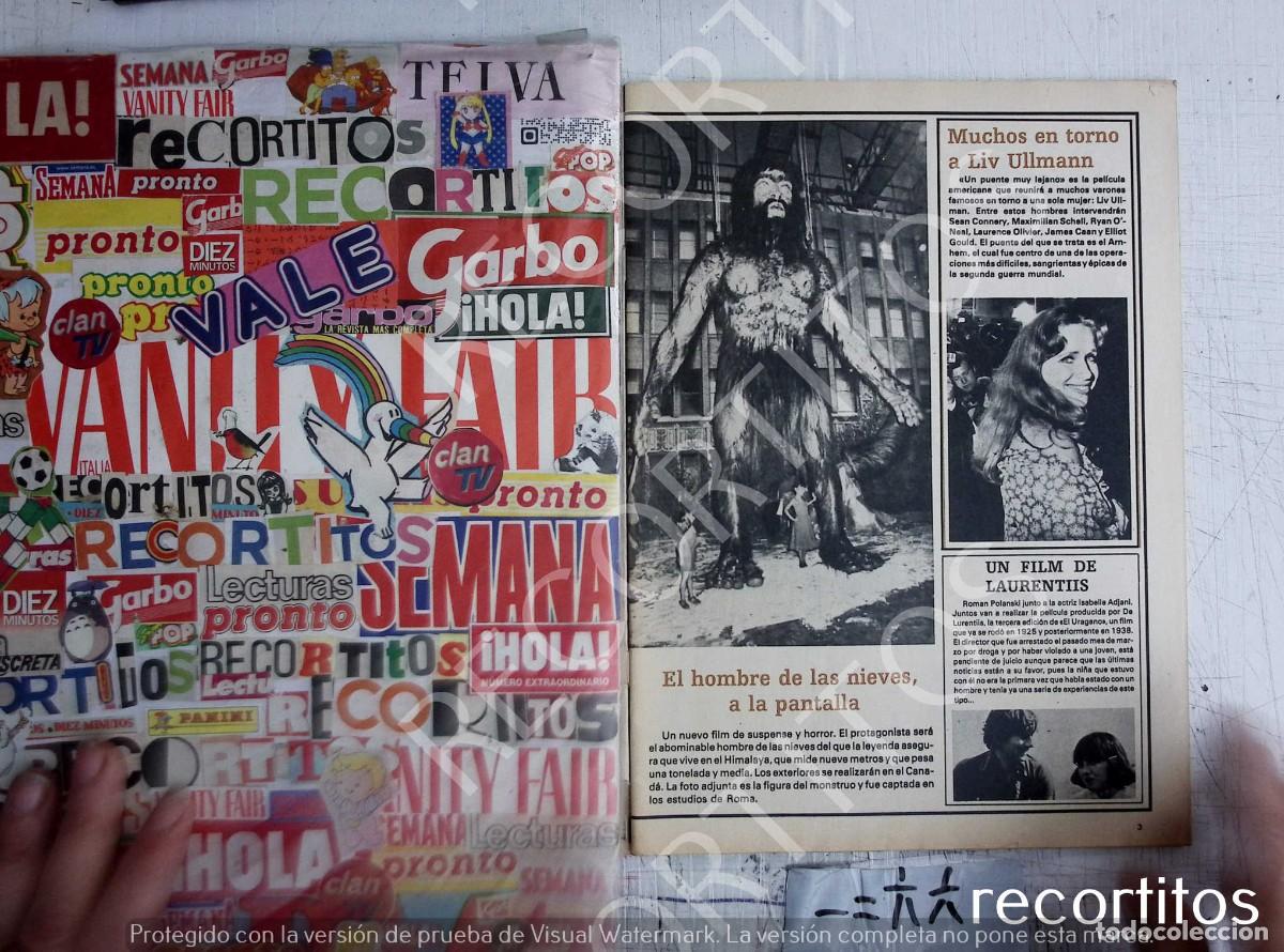 M&uacute;sica de cole&ccedil;&atilde;o: ROMAN POLANSKI ISABELLLE ADJANI LIV ULLMAN YETI EL HOMBRE DE LAS NIEVES