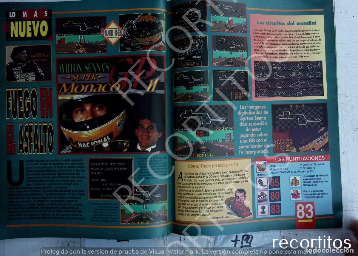 Musica di collezione: ayrton senna Super monaco game gear sega